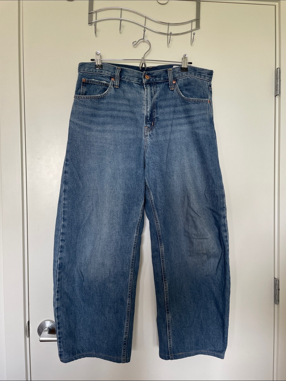 💫GAP Barrel High Rise Jeans 32 / 14 regular